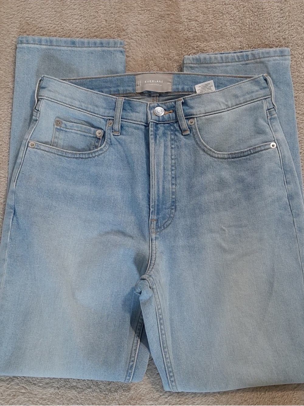 Everlane Women’s Light Blue High-Rise Jeans